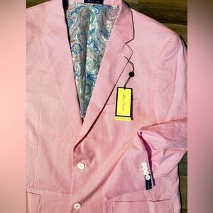 NWT Alan Flusser Men Suit Jacket- XL‎